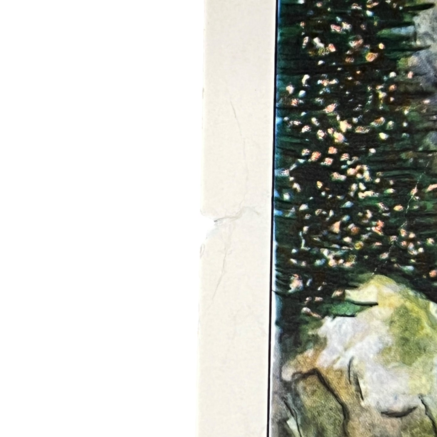 close up image of French school poster