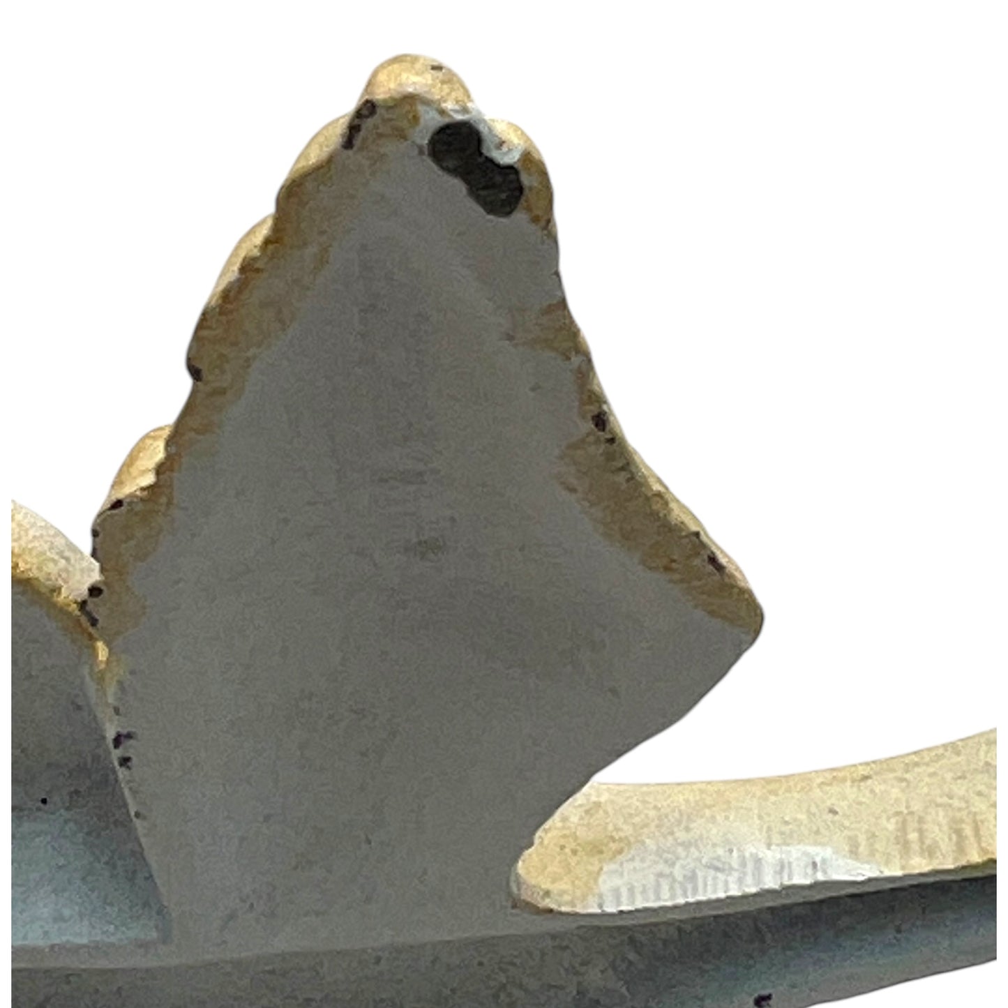 French Cast Iron Goose Door Stop, Farmhouse Chic Doorstop Wedge