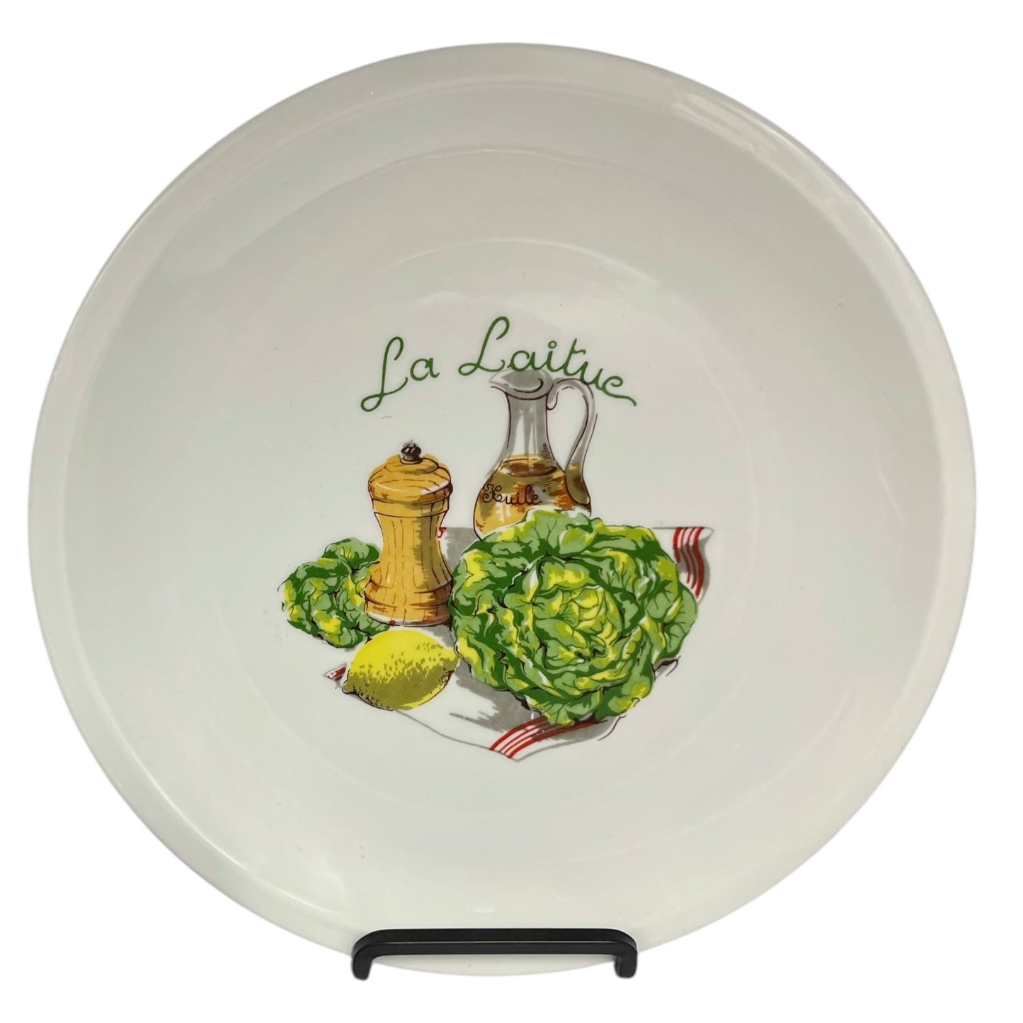 French salad plate