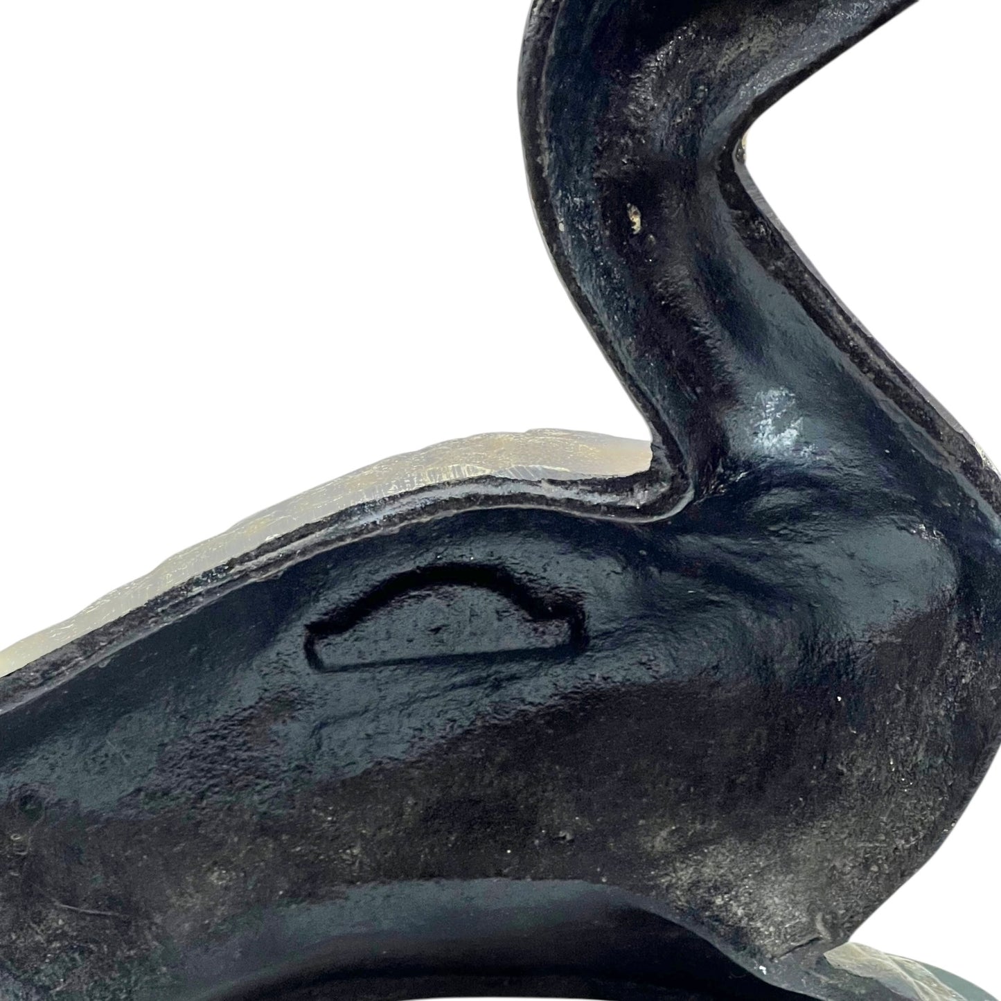 reverse of duck doorstop