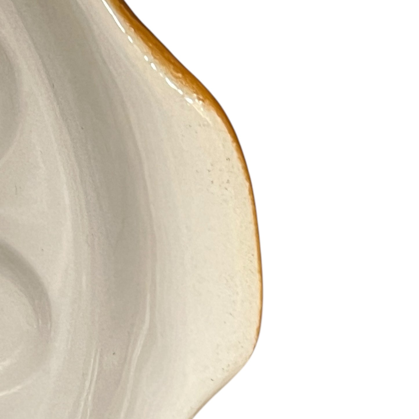 detail view of French Rustic Ceramic Escargot Dishes