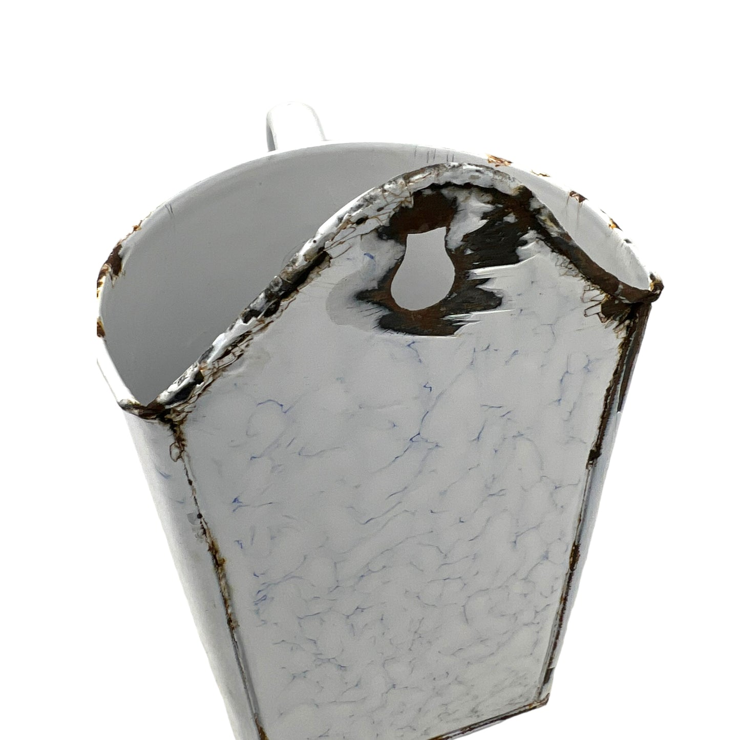 image 9 French vintage enamel irrigator or garden planter sold by All Things French Store