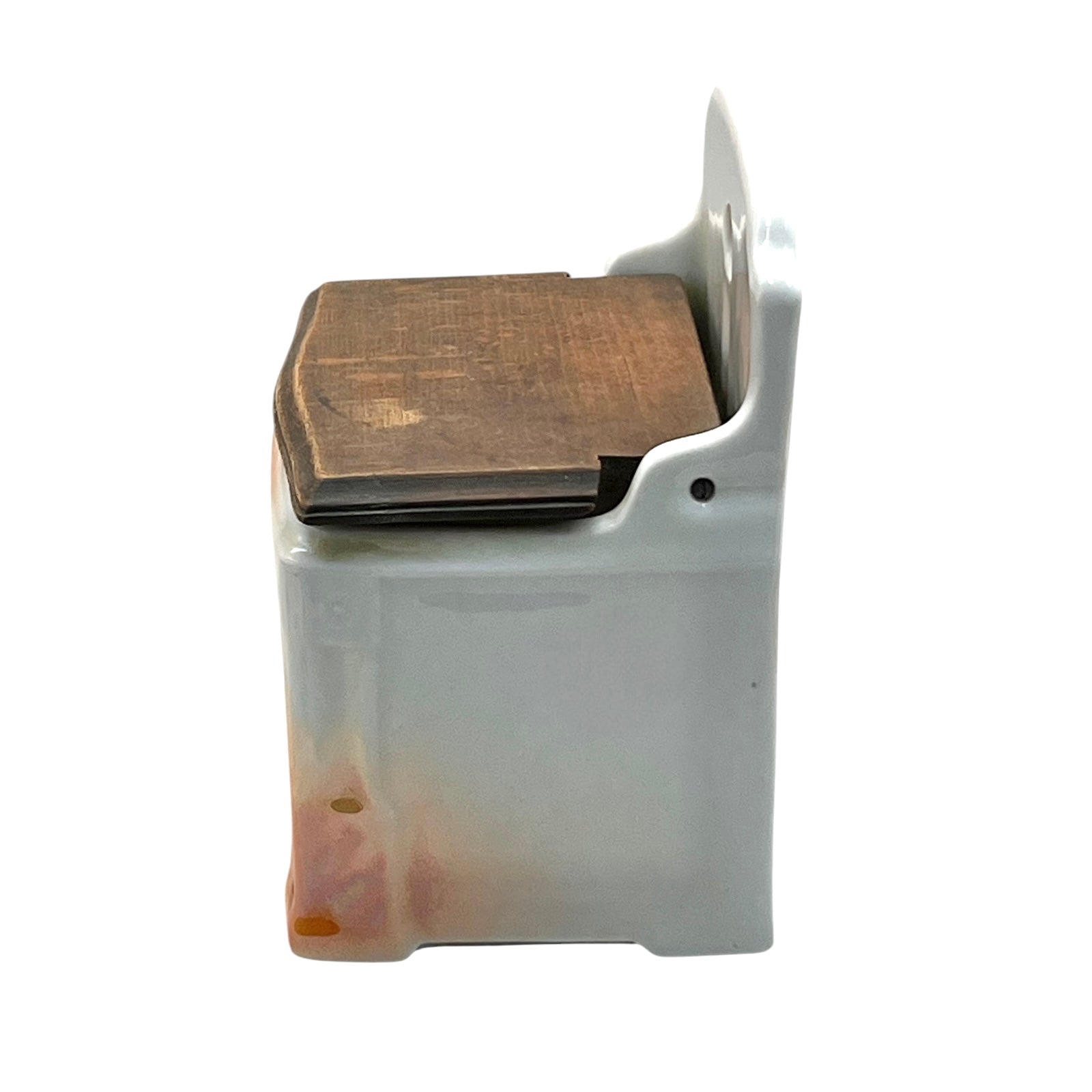 side view of Vintage Salt Cellar