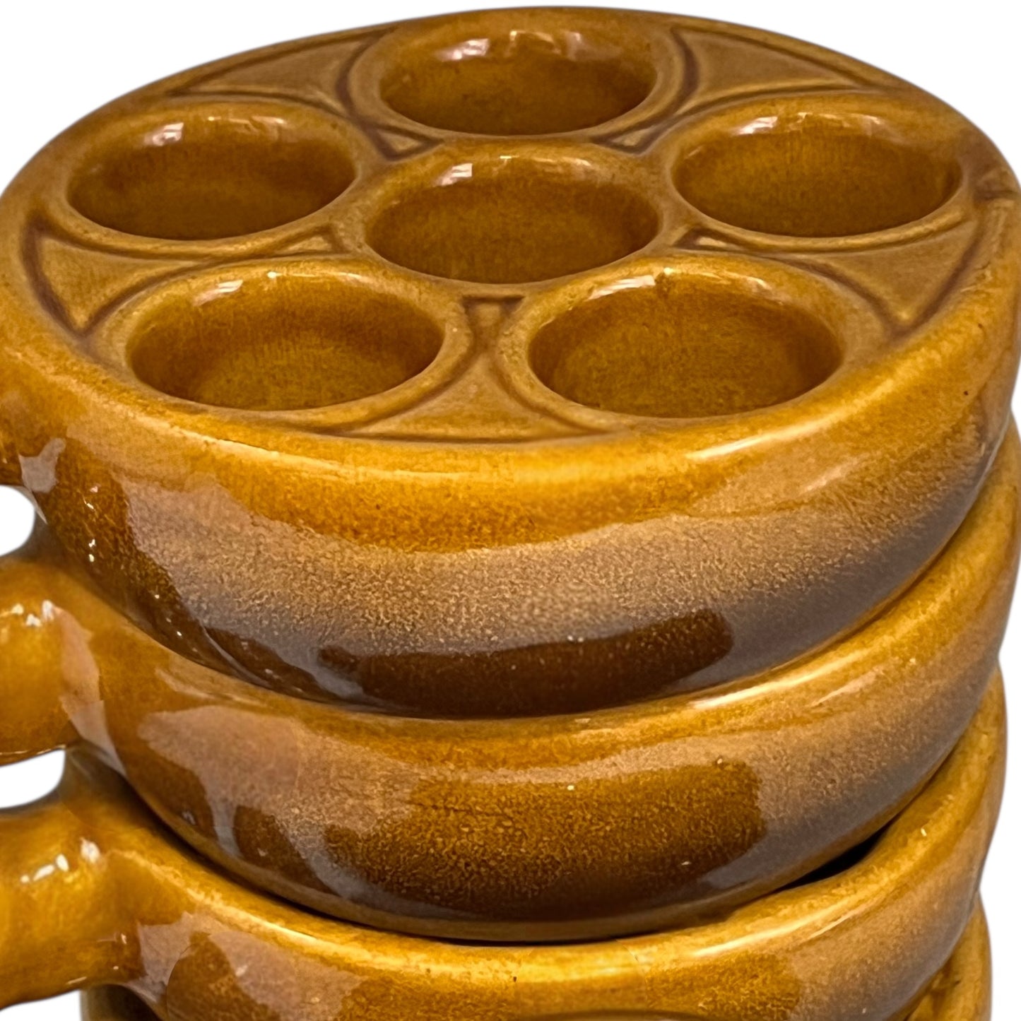 close up view of escargots dish