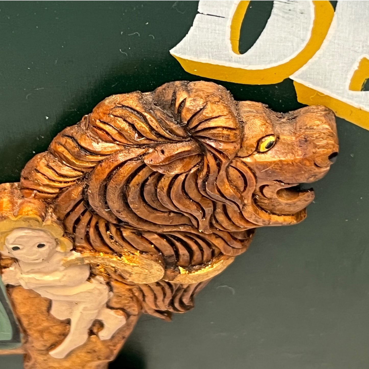 3d Lion of lions den sign