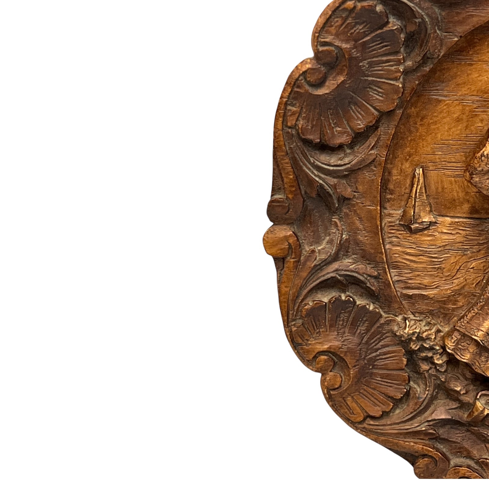 close up image of wooden picture
