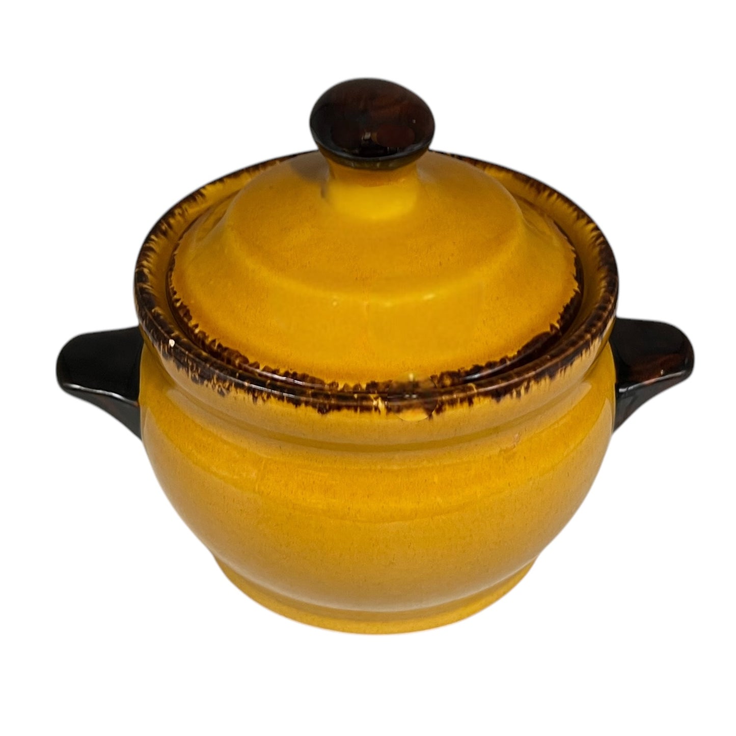 Vintage Bertine Porcelain Bowl with Lid