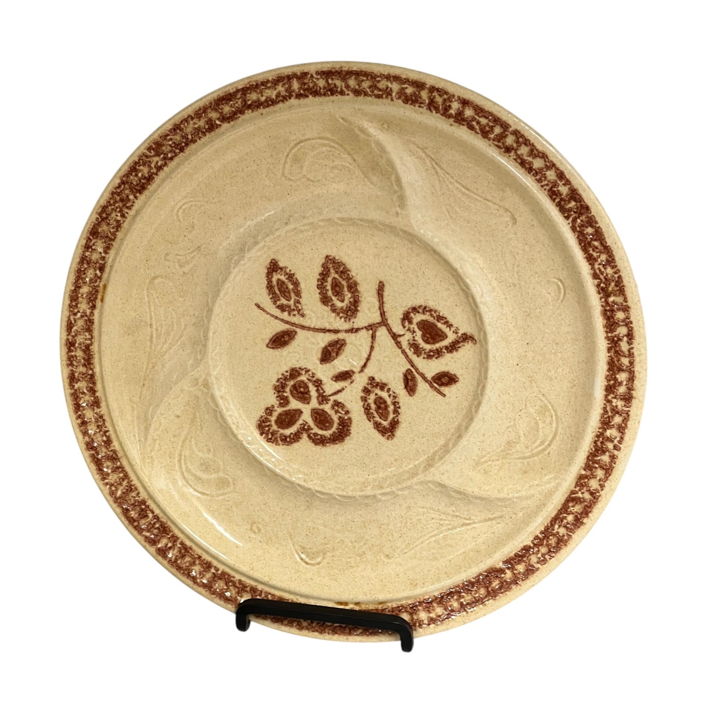 single fondue plate