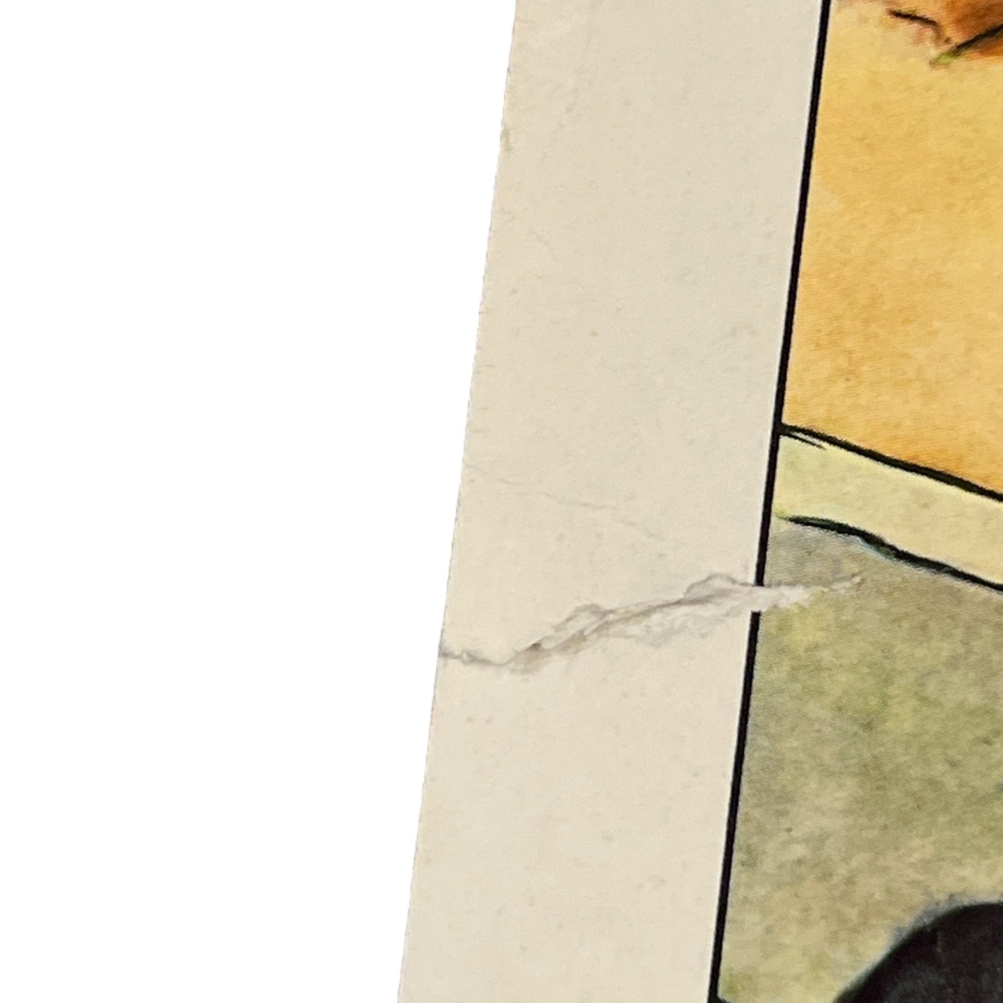detail of French school poster