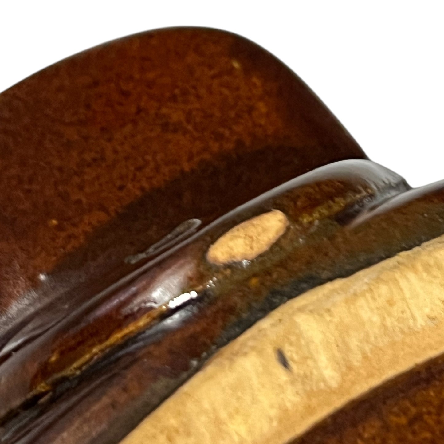 close view French Rustic Ceramic Escargot Dishes, Vintage Snail Pots Plates