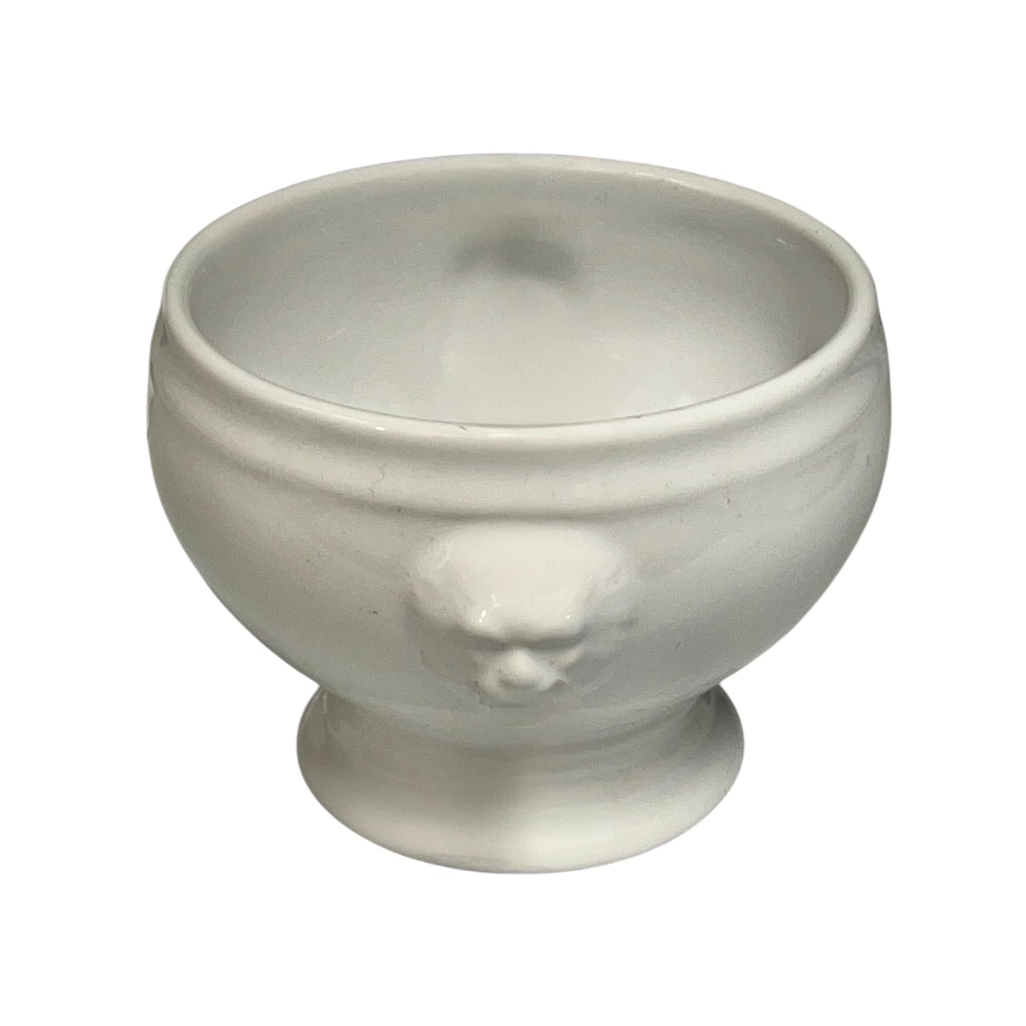 Lions Head Handle Bowls, 3 x Traditional French Onion Soup Bowls (A54)