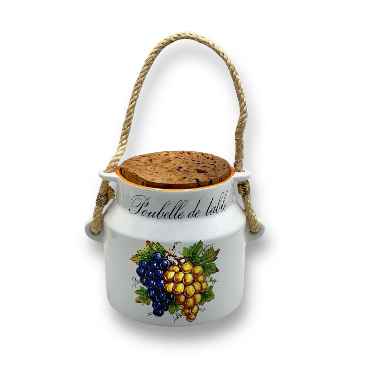 French 'Poubelle de Table', Farmhouse Chic, Retro Kitchen Table Bin