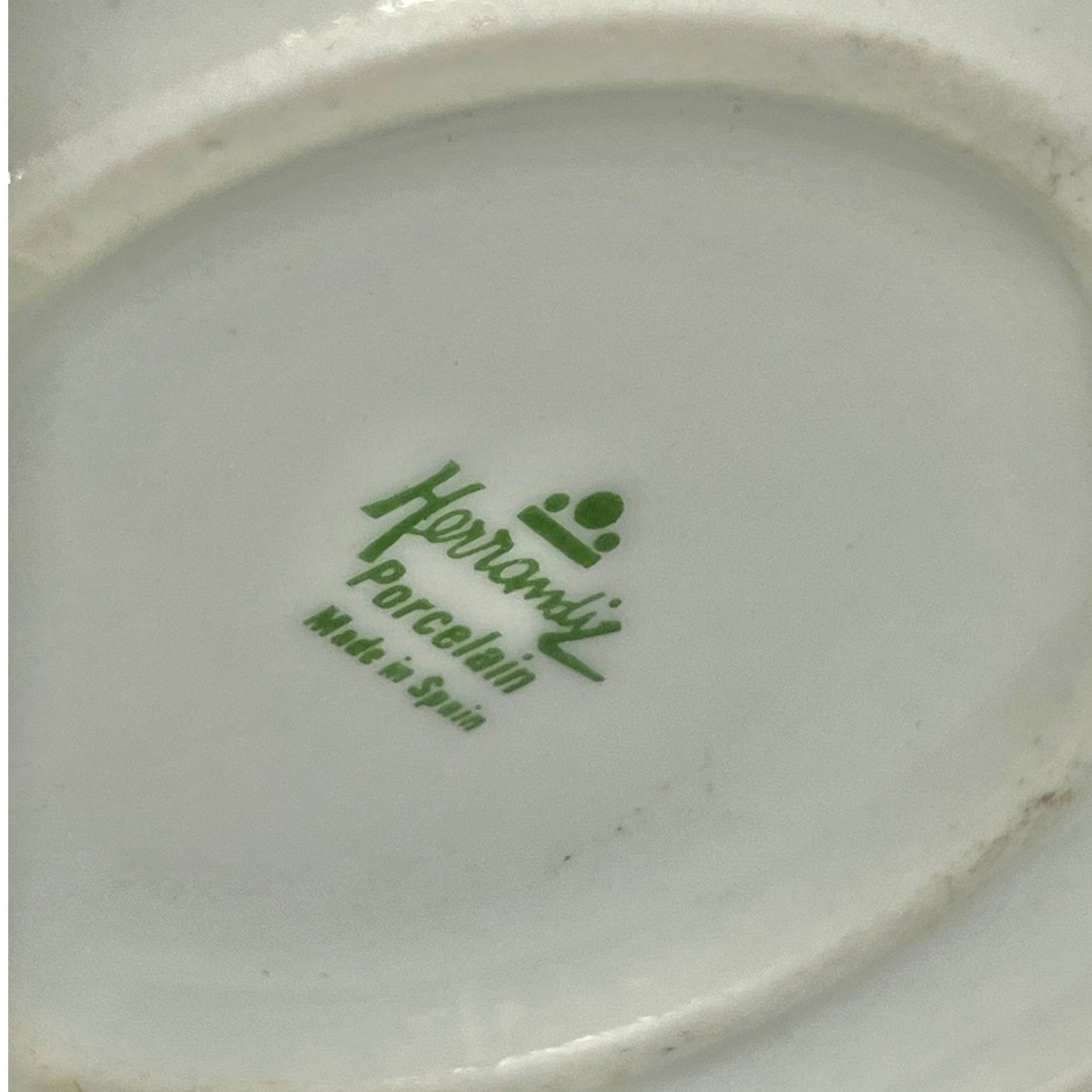 Rustic Cornichons Pot, Herrandiz Spanish Porcelain Vintage Gherkin Jar