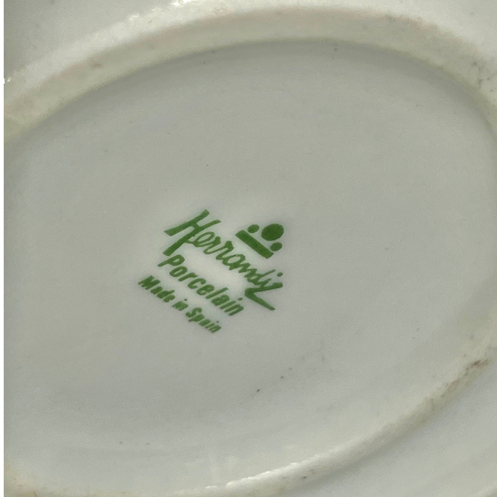 Rustic Cornichons Pot, Herrandiz Spanish Porcelain Vintage Gherkin Jar