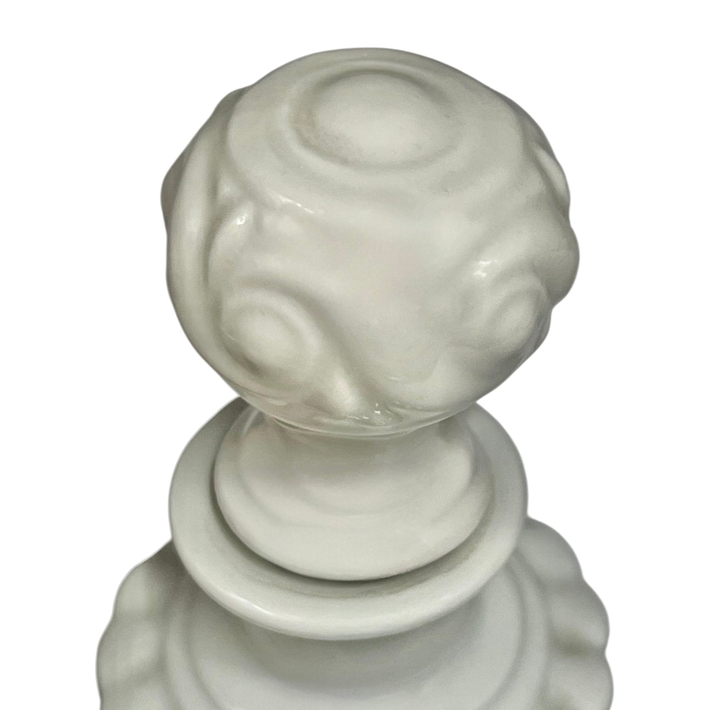 French Vintage Paris Porcelain Bathroom Accessories, Ceramic Lotion Bottles