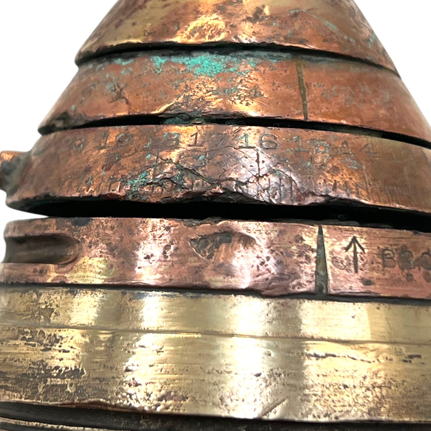 WW1 brass fuse head