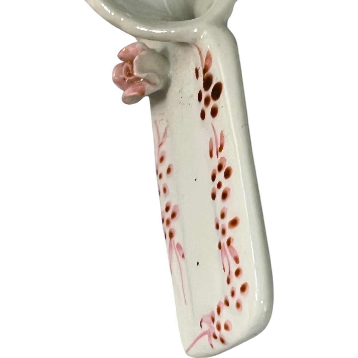 close up detail view of Porcelain Wedding Place Settings