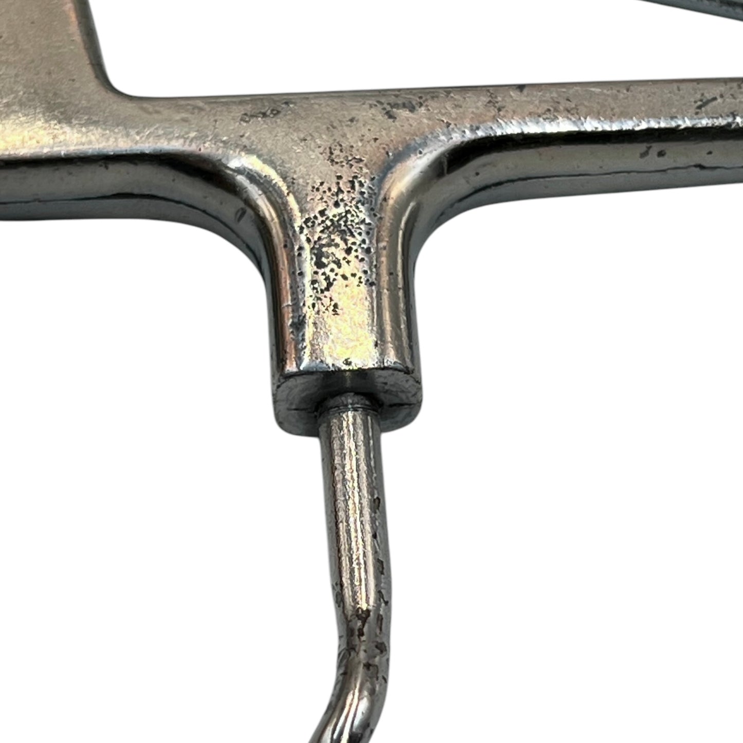 detail view of corkscrew condition