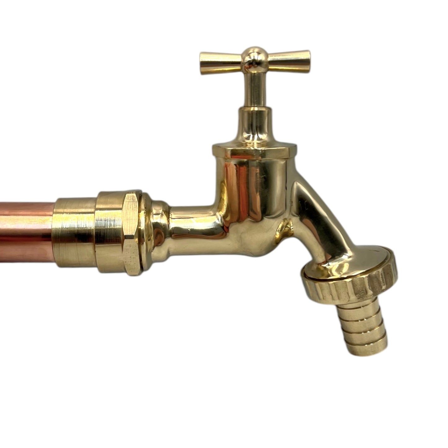 Bespoke XL Size Vintage Style Handmade Copper and Brass Kitchen Tap