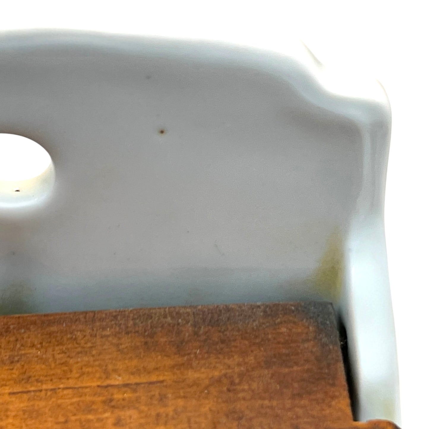 detail view of Vintage Salt Cellar