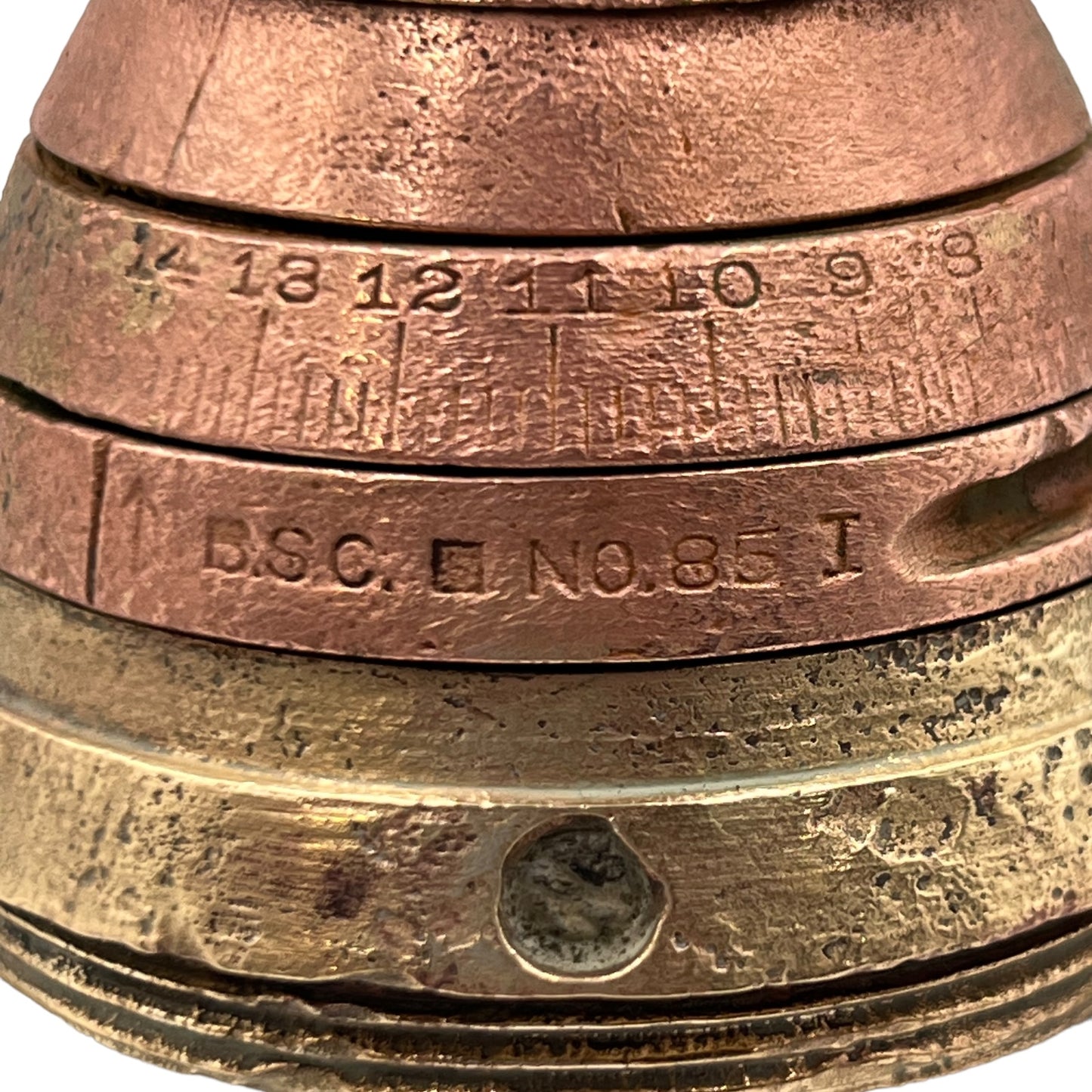 WW1 militaria relic memorabilia brass fuse