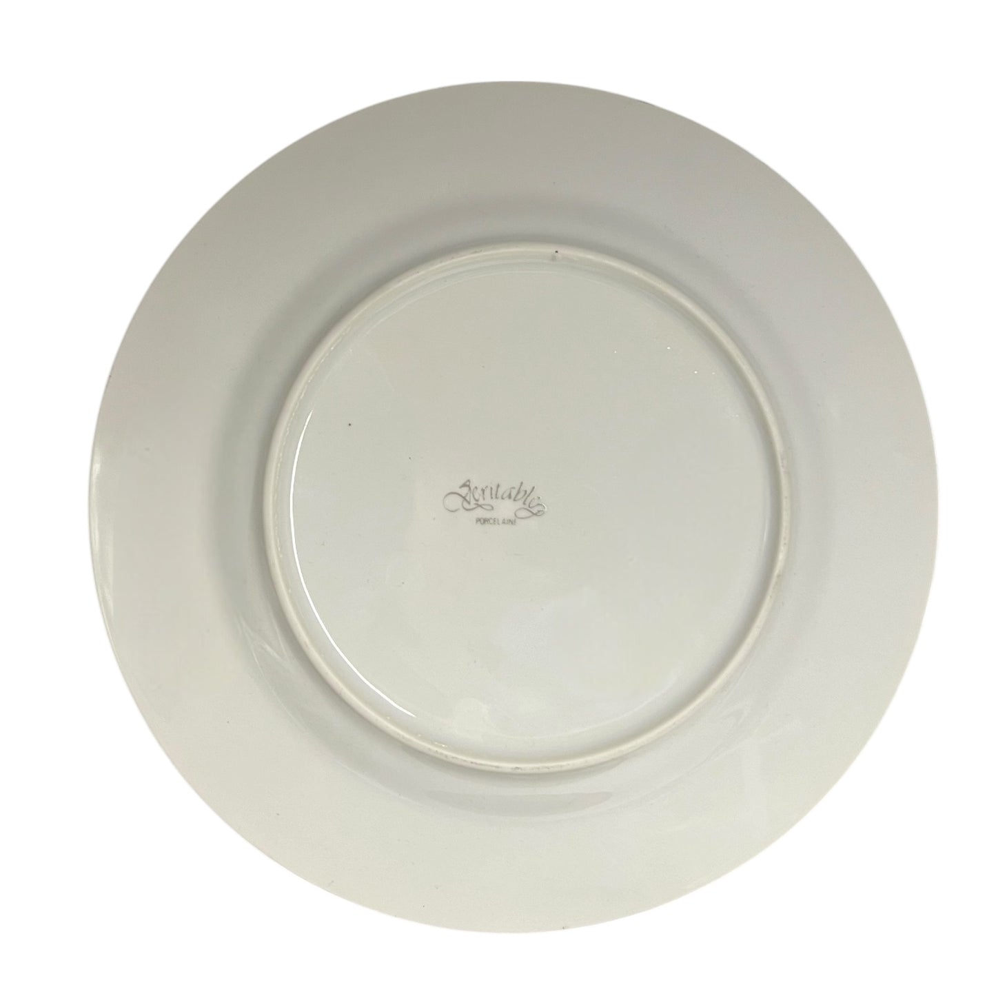 French Cheese Plates, Set of 6 with French Porcelain Les Fromages Plates