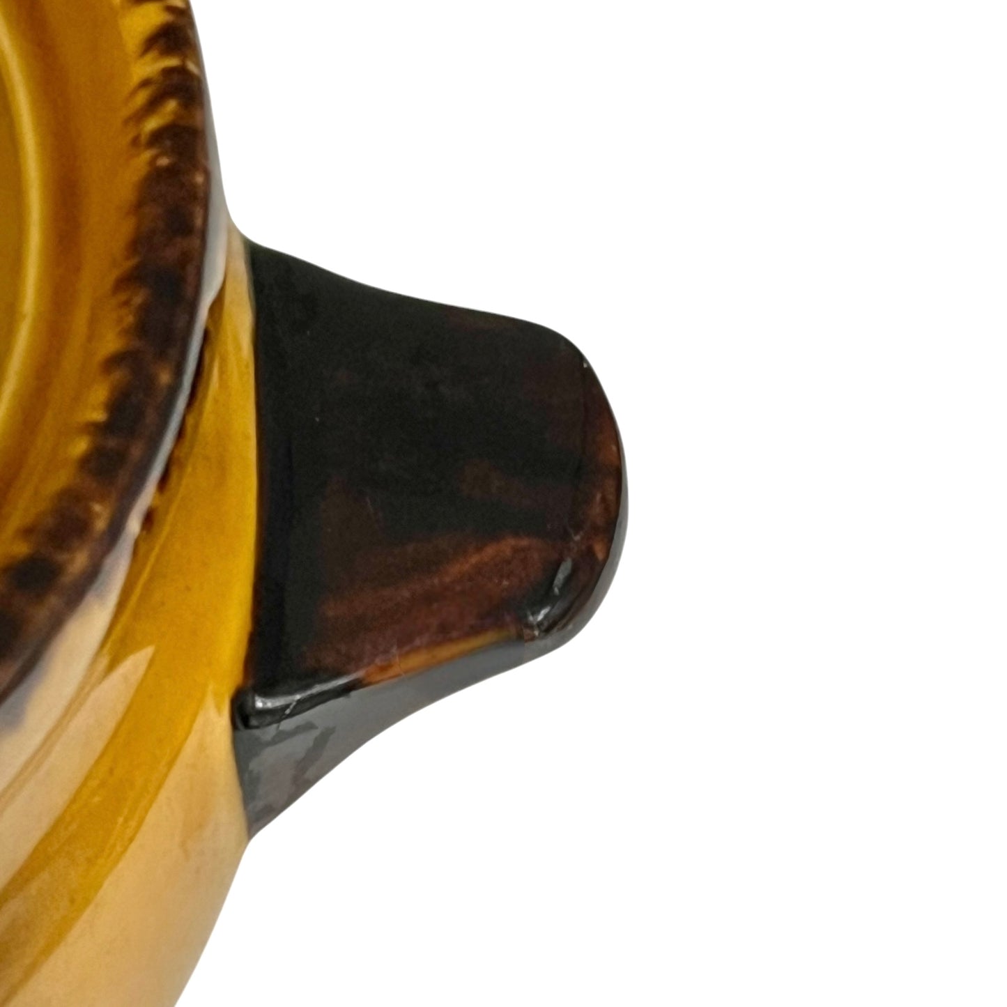 handle of Vintage Bertine Porcelain Bowl with Lid