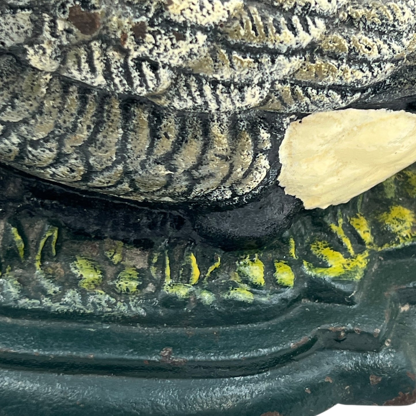 close up of doorstop