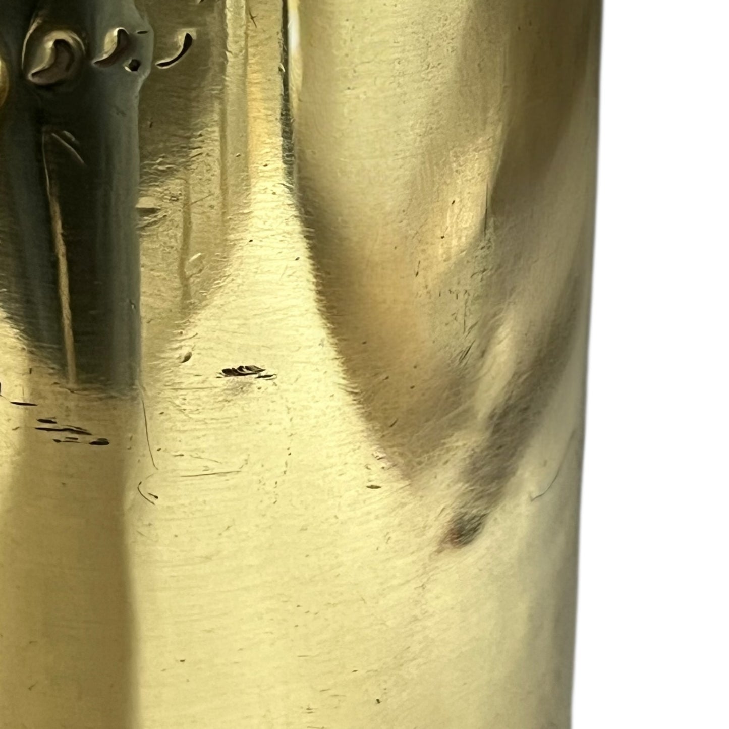 body of trench art vase