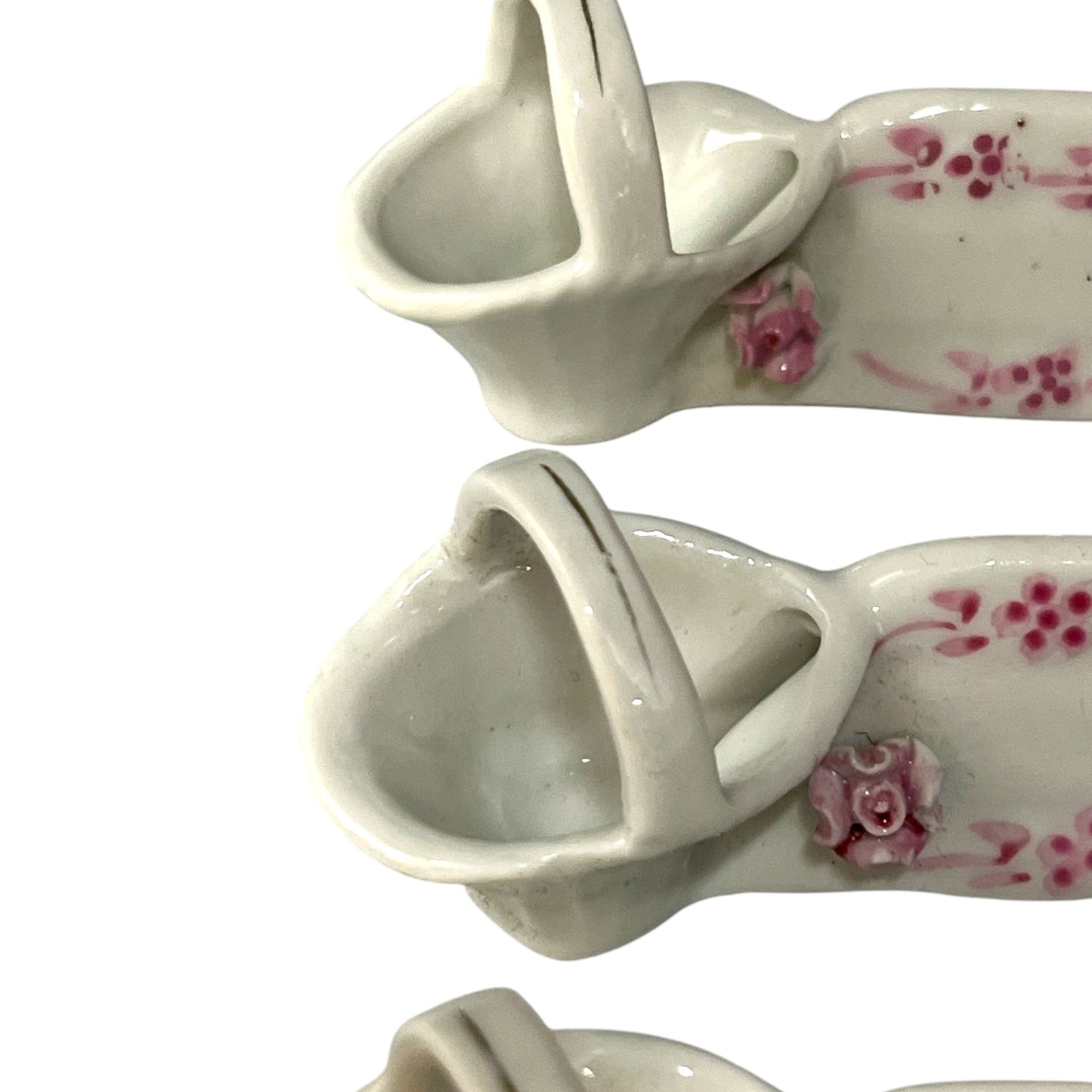 close up view of Porcelain Wedding Place Settings