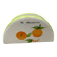 image 9 French mandarin decorated napkin holder and spoon rest