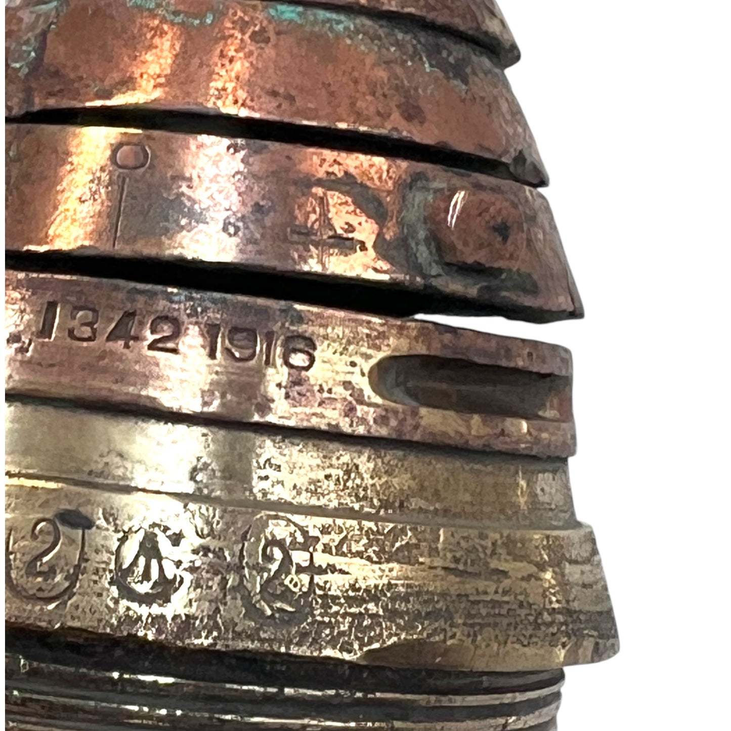 WW1 brass fuse head