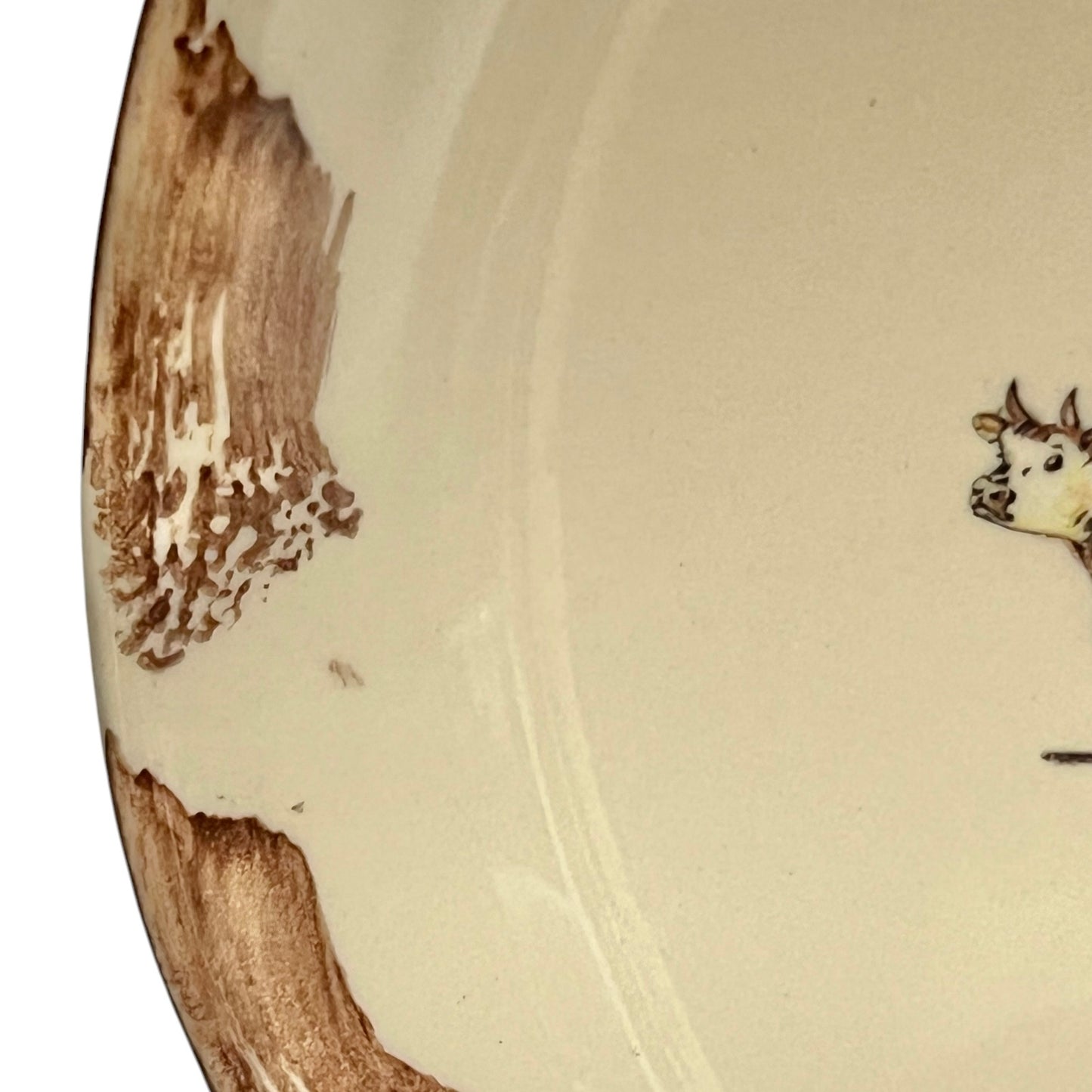 close up view of regional French plate