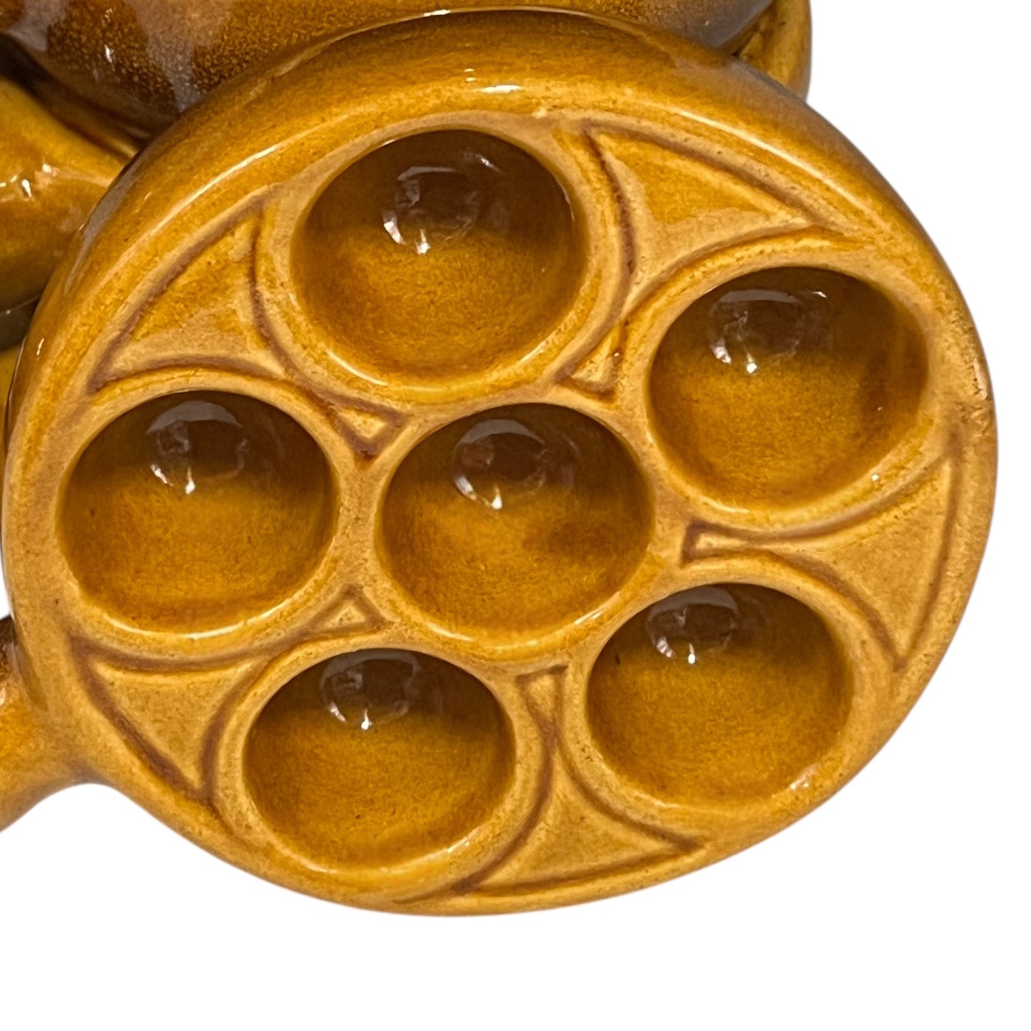 close up view of escargots dish