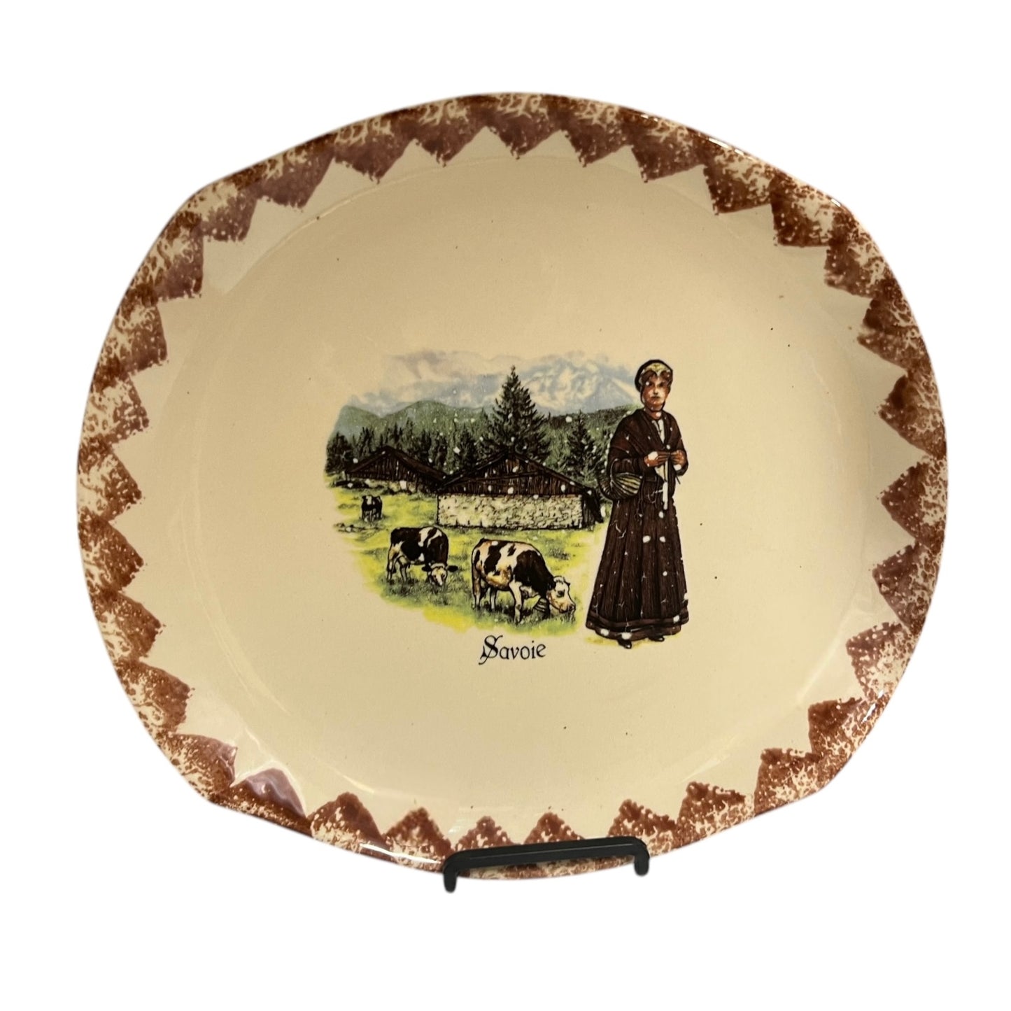 Savoie homemade regional French plate