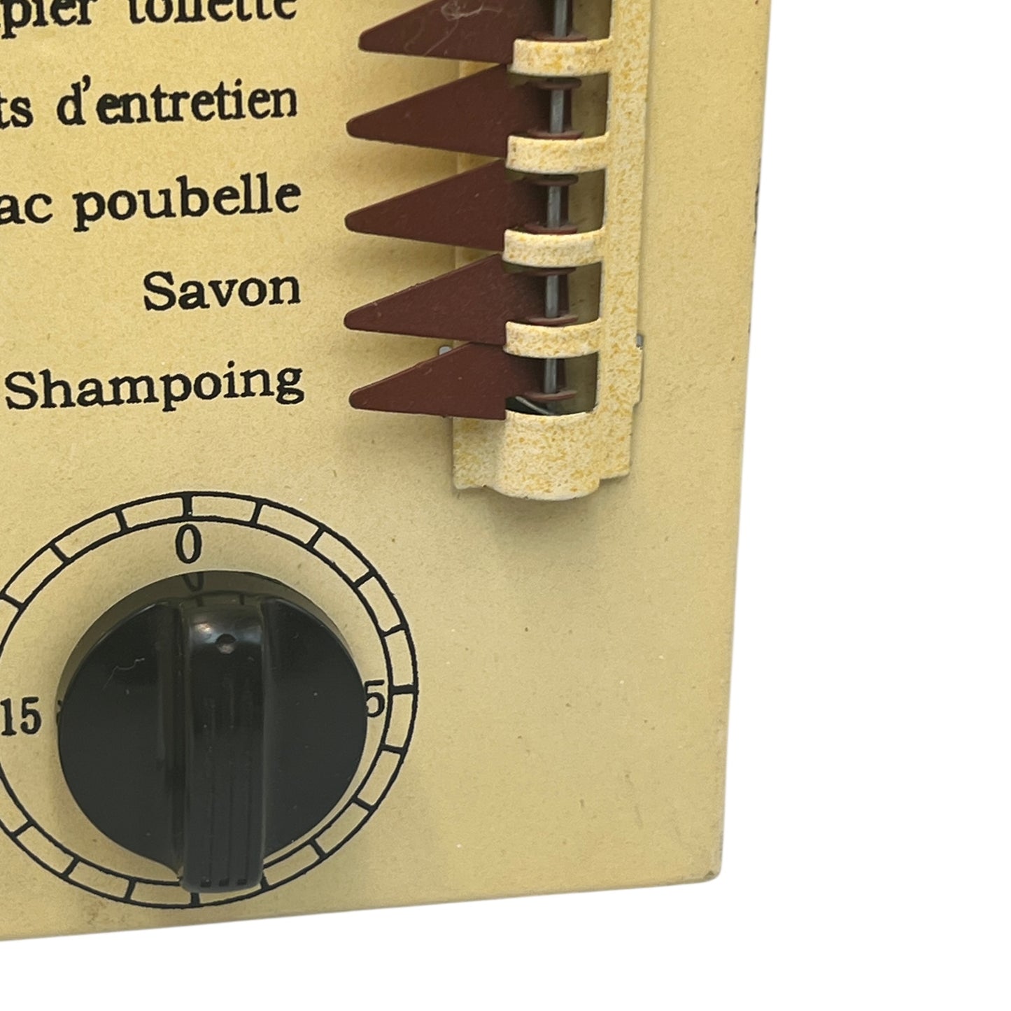 kitchen timer on shopping machine board