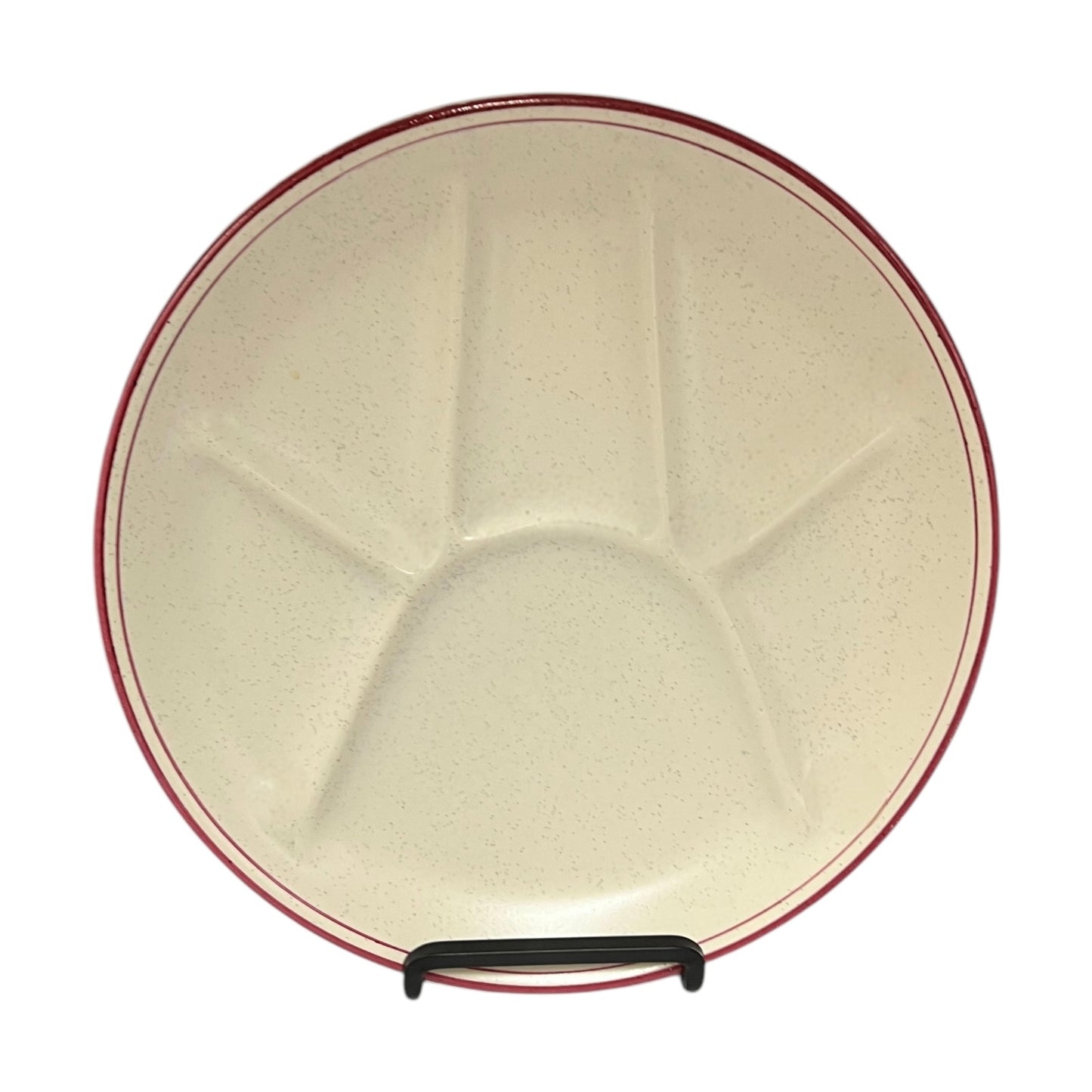 close up view of French Vintage Fondue Plates
