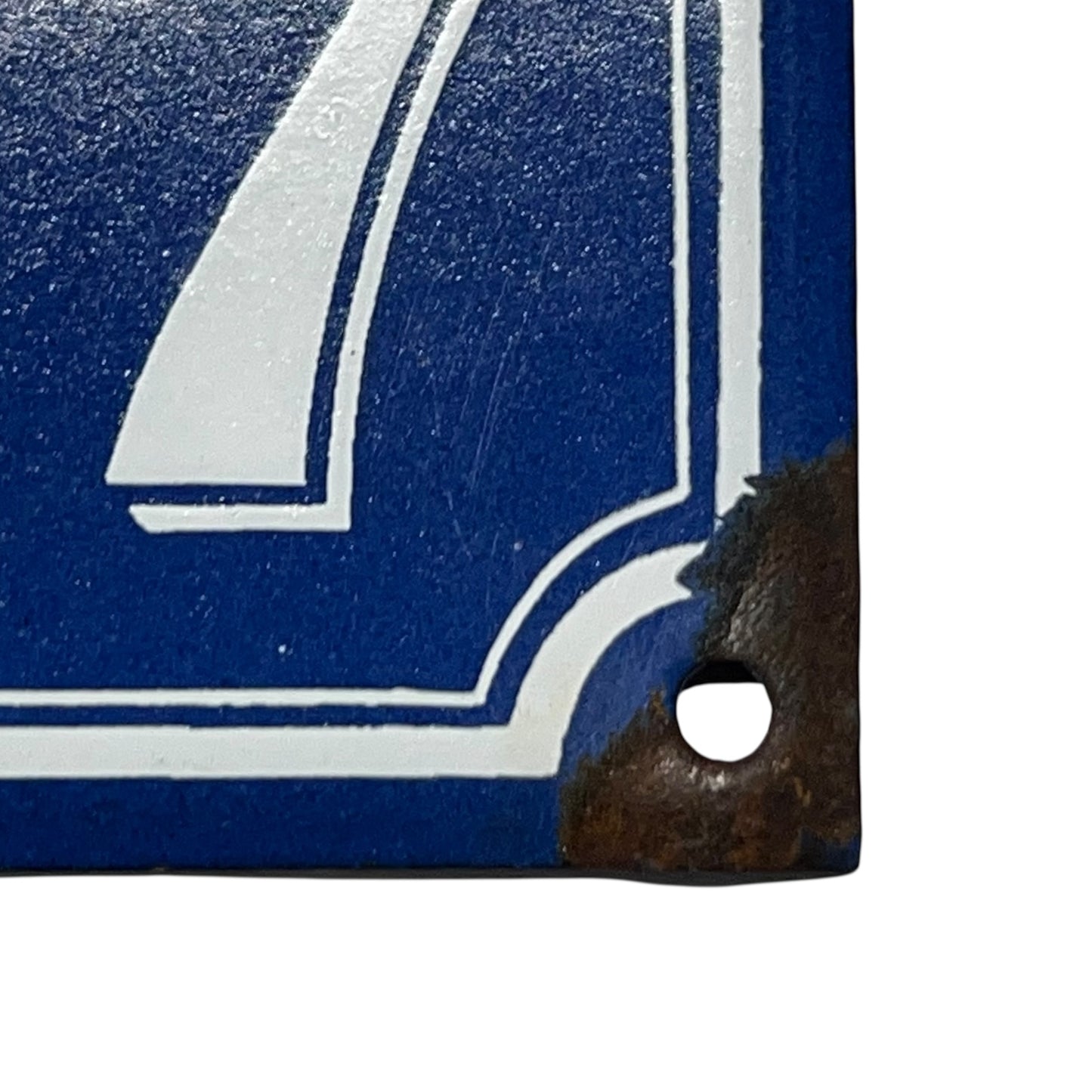 close up image of French door number