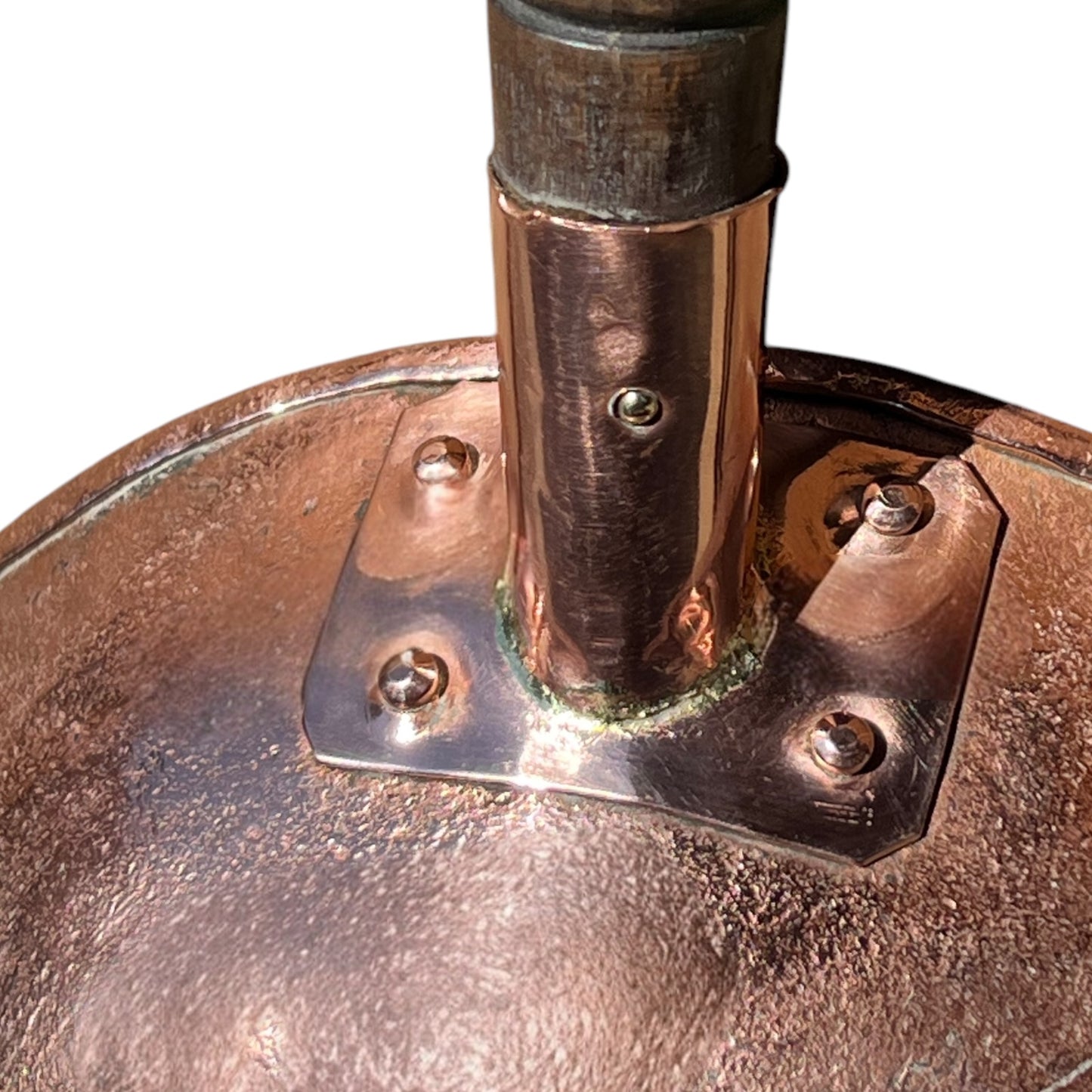 scoop section of copper ladle