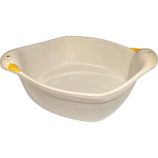 French Goose Shaped Casserole Dish, Goose Roasting Pot, Deep Pie Dish for sale by All Things French Store