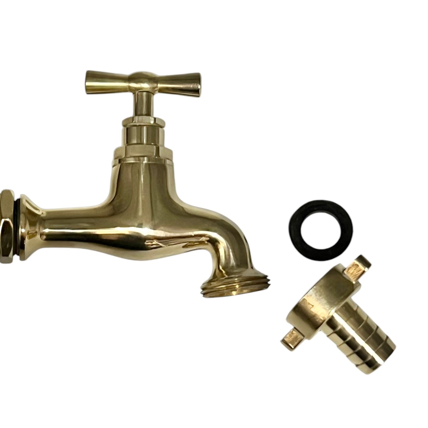 Traditional Brass and Copper Basin Tap head