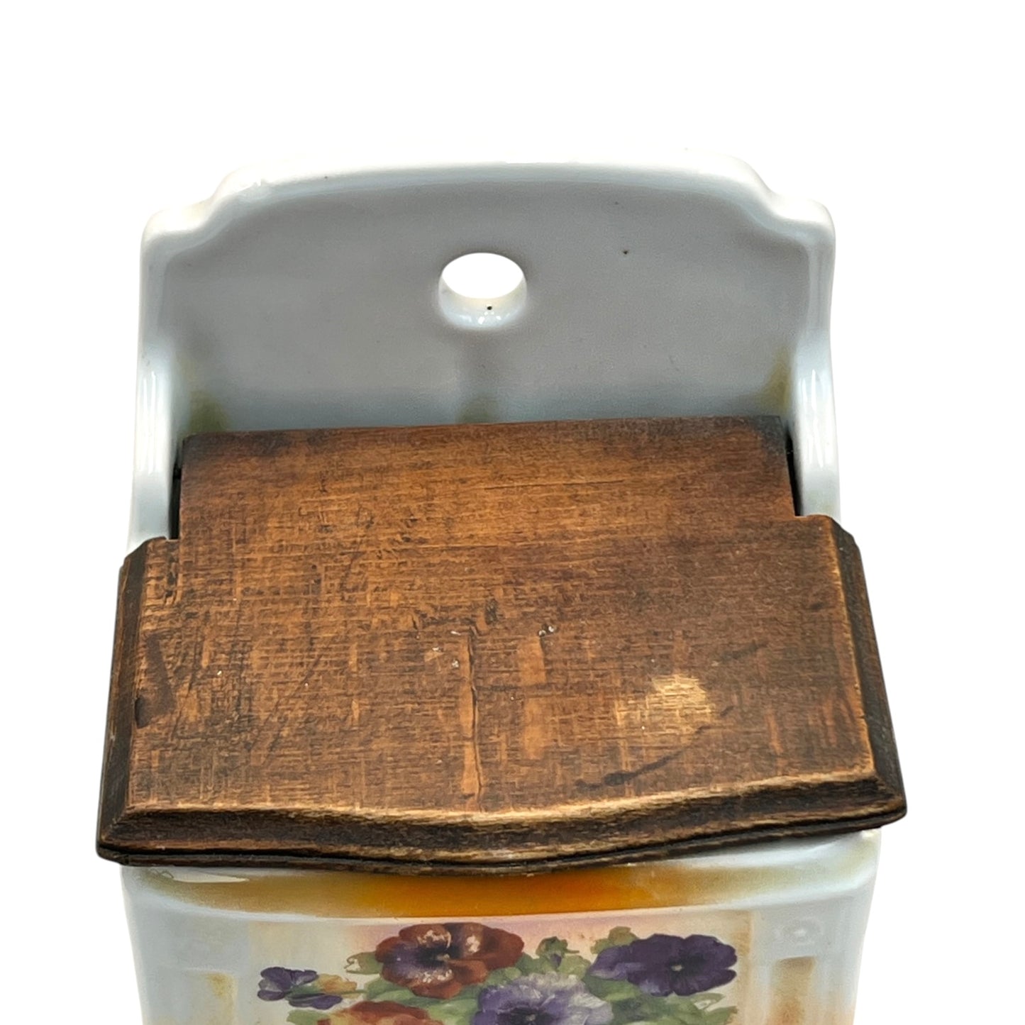 Lid of Vintage Salt Cellar