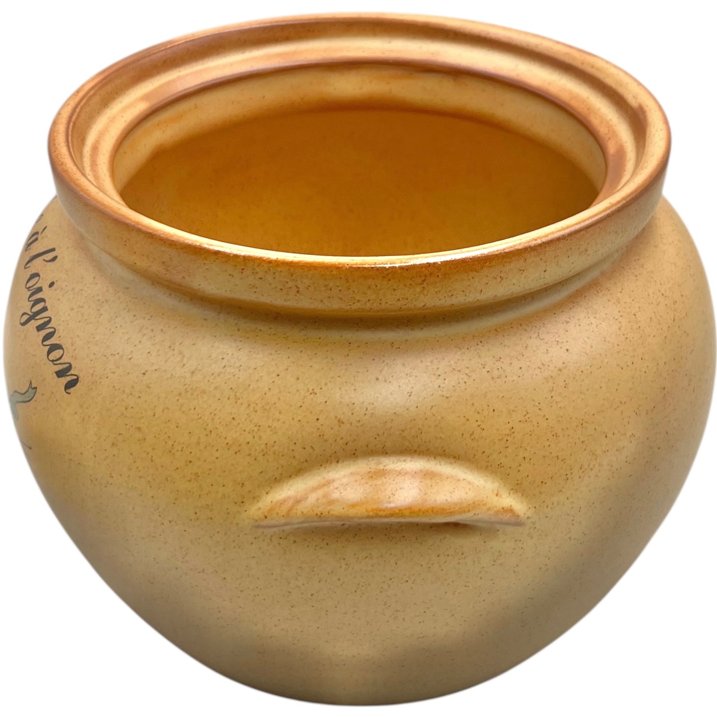 Vintage French Onion Soup Tureen – 3L Ceramic Crock with Lid | Rustic Country Kitchen