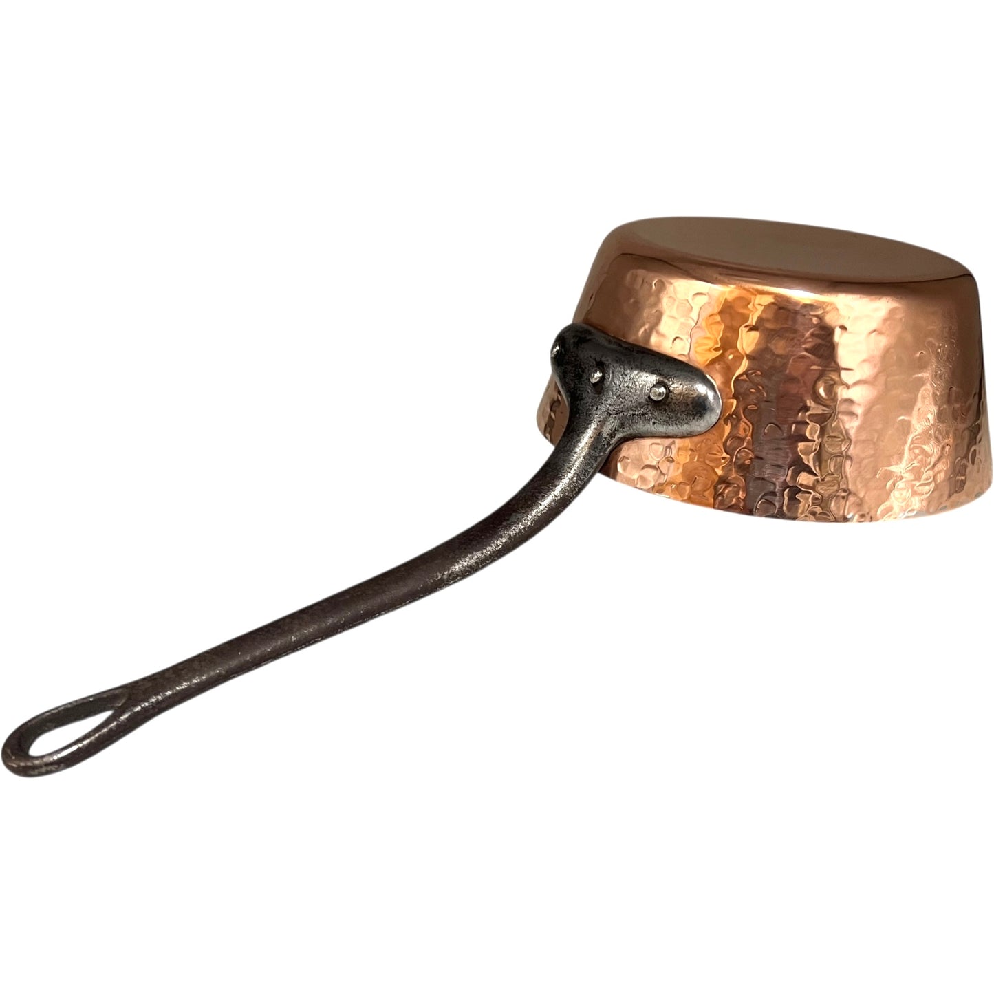 French 2mm Copper Saucepan with Brand New Tin Lining, 20cm Copper Pot Pan for sale from All Things French Store