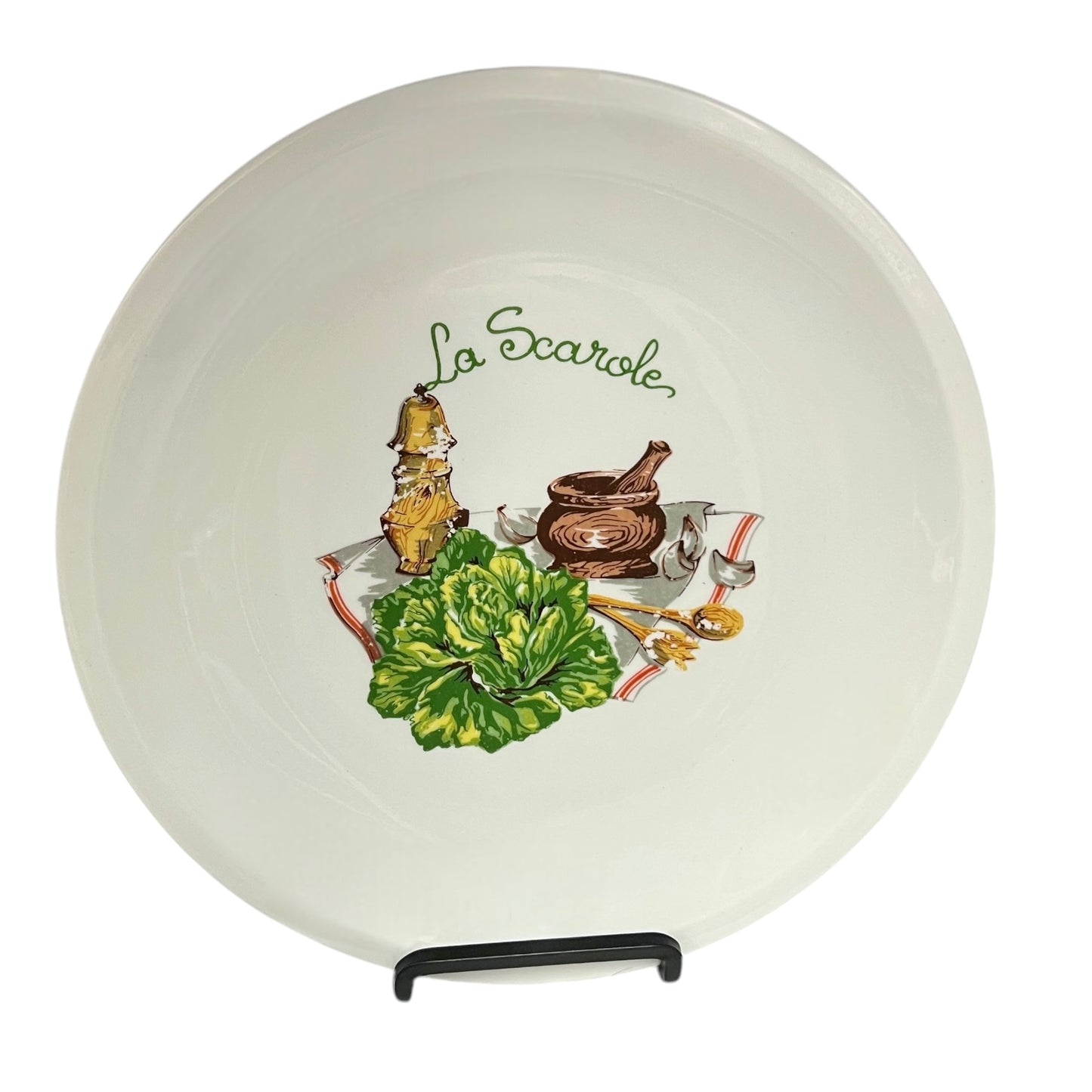 French salad plate