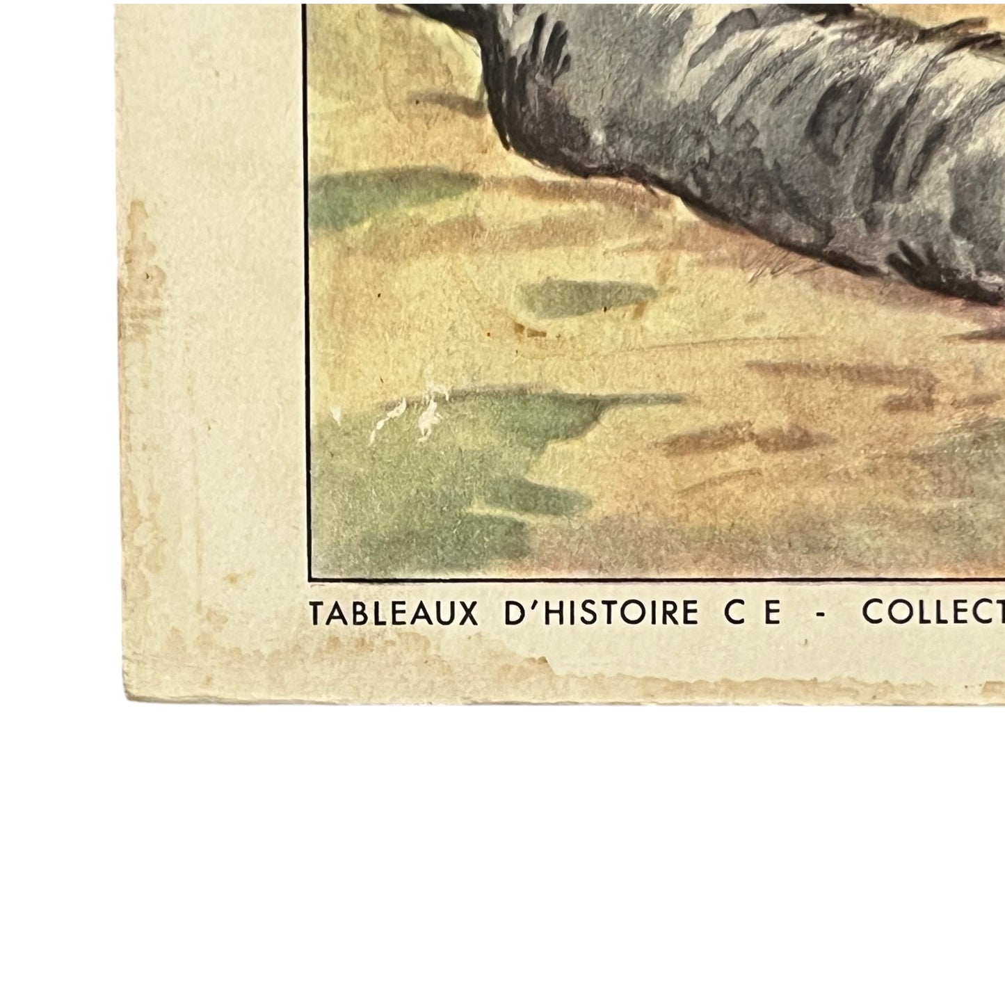 corner image of French school poster