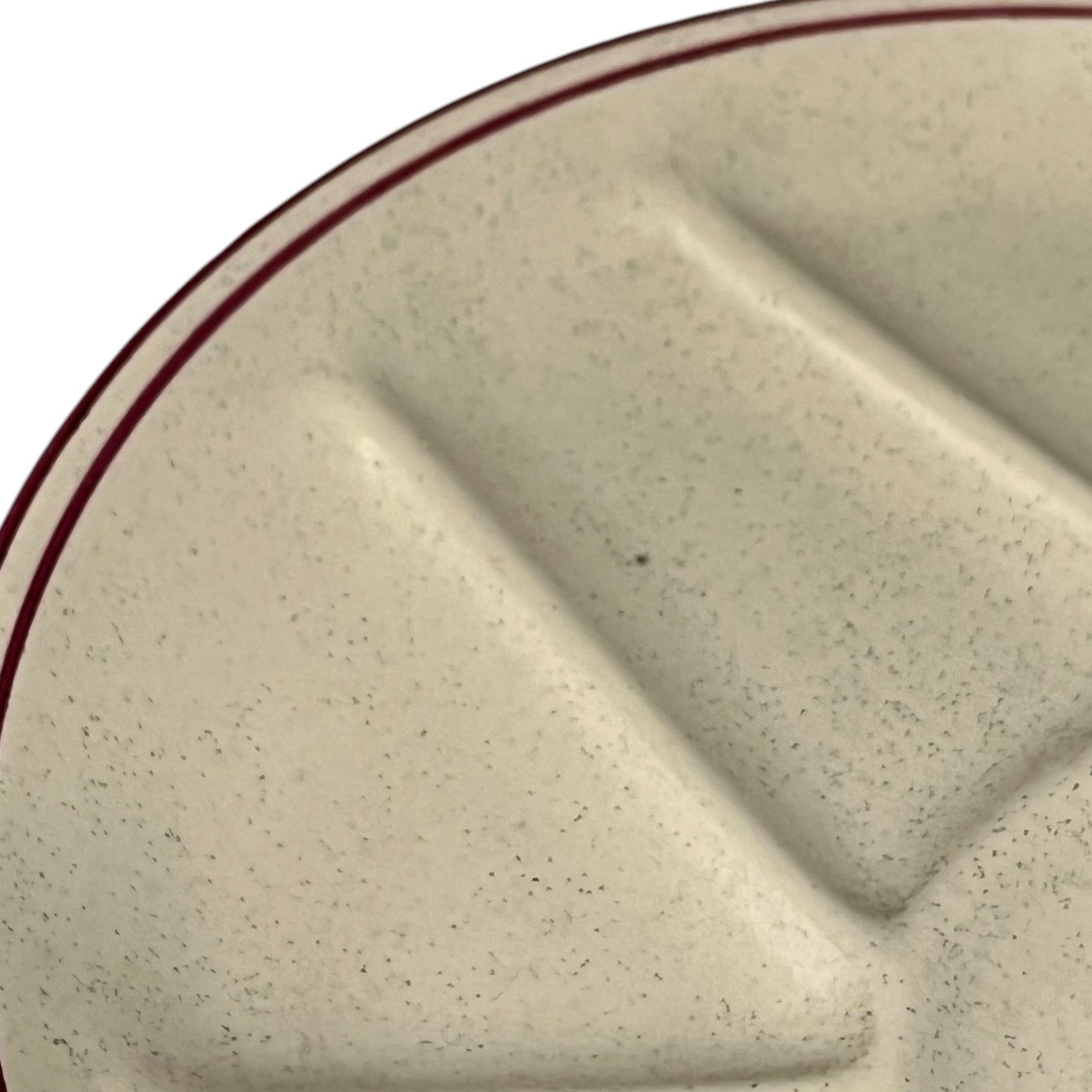 detail view of French Vintage Fondue Plates