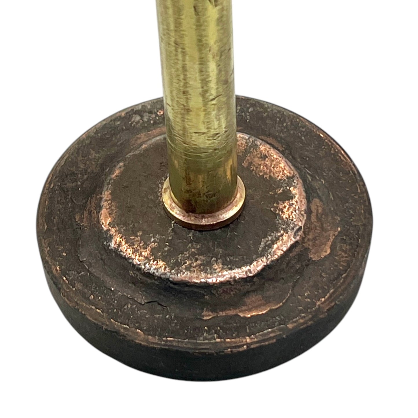 WW1 brass fuse head and base