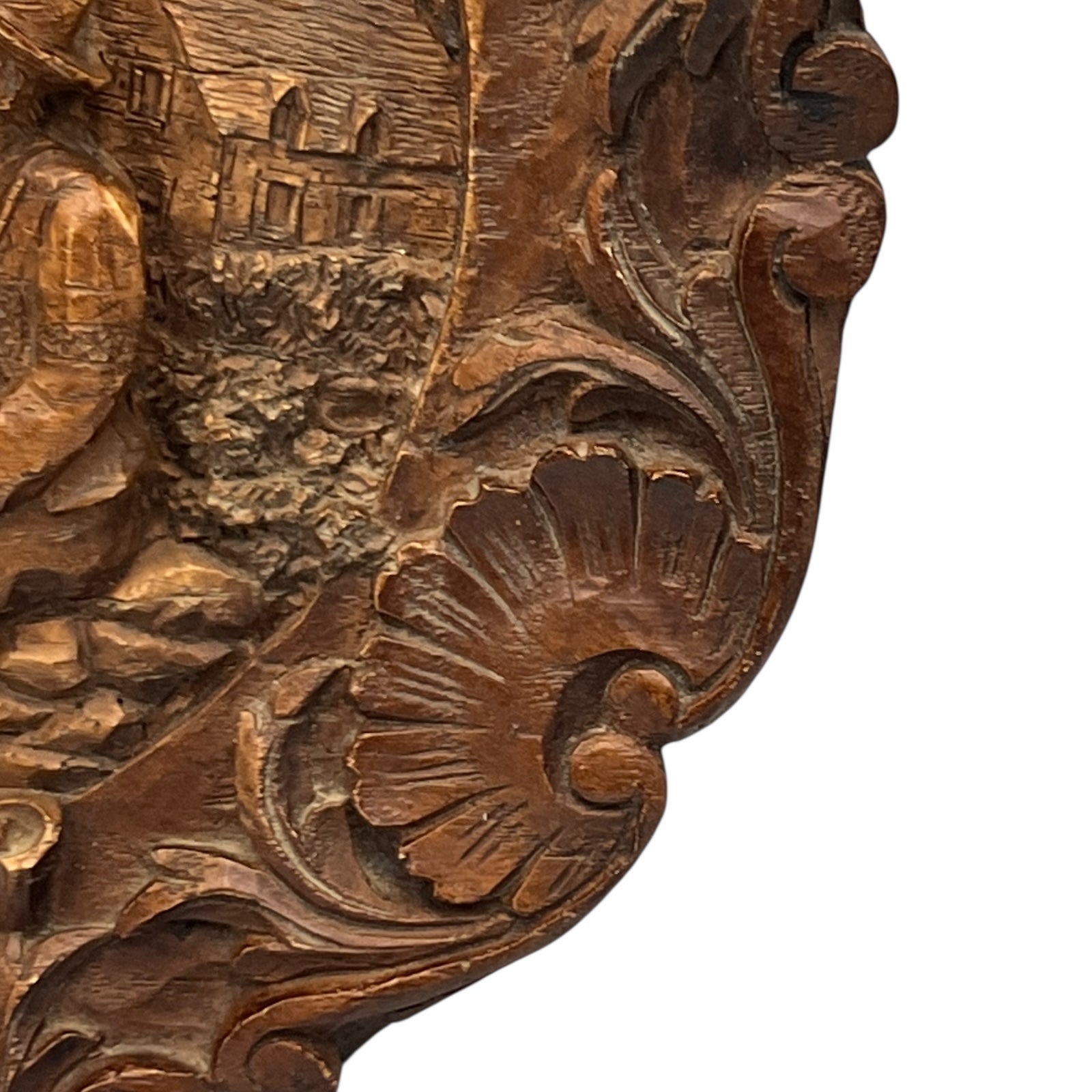close up image of wooden picture