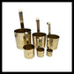 image French vintage brass cider cups sold by All Things French Store